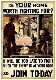 Is Your Home Worth Fighting For A Fascinating A4 Gloss Https Www Amazon Co Uk Dp B076phjblv Ref Ww1 Propaganda Posters Recruitment Poster Wwii Posters