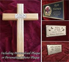 The most common burial cross material is metal. Wooden Grave Crosses And Burial Markers 1st 4 Signs