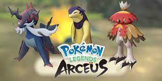 Pokemon Legends: Arceus - The Hisuian Starters' Final Evolutions May  Reference Certain NPCs