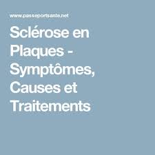 La Sclerose En Plaques Sclerose En Plaques Traitement Remede