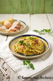 Here is how you achieve it. Pasta Spaghetti Alla Carbonara Recipe Lemons Anchovies