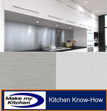 Home » kitchen ideas » 40 awesome kitchen backsplash ideas. Alusplash Aluminium Kitchen Splashback Dual Finish Brushed Steel Space Silver Ebay