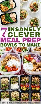 Check spelling or type a new query. 7 Insanely Clever Meal Prep Bowls To Make This Natural Home Meal Prep Bowls Lunch Meal Prep Meal Prep