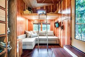 The Basecamp A Tiny House That Embraces A Mountaineers Lifestyle Tiny House Bedroom Tiny House Living Room Tiny House Towns