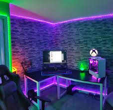 Check out the most attractive ideas to decorate your living room with grey and blue tones here! My Gaming Room Rgbmasterrace