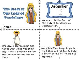 To view this page ensure that adobe flash player version 9.0.0 or greater is installed. The Feast Of Our Lady Of Guadalupe Mini Book And Coloring Page Tpt
