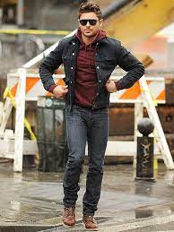 Best Dressed Celebrities Zac Efron Mens Outfits Mens Fashion Menswear
