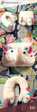 Brand New Unicorn Neck And Foot Massagers Both Are New Without Box Great Gift For A Girl Or Even Yourself Vibration Foot Massage Neck Pillow Travel Pillow