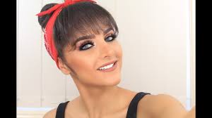 Fake Bangs Tutorial طريقة عمل غرة للشعر بدون قص Karolin Khushaba Youtube