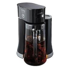 Mr Coffee 2 In 1 Iced Tea Brewing System With Glass Pitcher In 2020 Iced Tea Maker Tea Cafe Brewing Tea
