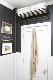 Most coat racks contain four to six hooks, allowing everyone in your family to have their own separate towel. Small Bathroom Storage Ideas How To Organize Your Bathroom