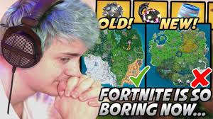I tried glitching to old map. Ninja Explains Why Original Map Should Return To Boring Fortnite Dexerto