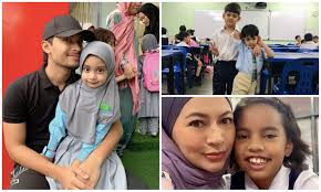 .5 artis malaysia masuk islam yg ramai tak tahu, 7 pasangan artis malaysia yang putus tunang, terima kasih ramadan telefilem, kala hati episod 22, kala hati episod 15, kala hati episod 21. Foto Artis Kongsi Gelagat Anak Hari Pertama Ke Sekolah Mak Ayah Pula Teruja