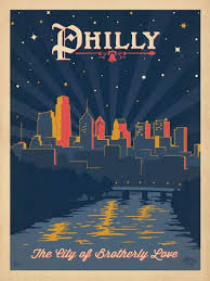 Philly When Working On The Denny S Tour Of America Menu The Fine Folks From Denny S Commissioned The Philadelphia Print Philadelphia Anderson Design Group