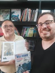 Conheça um pouco sobre os autores de Will Eisner: Uma biografia em  quadrinhos. A obra foi escrita por Stephen Weiner e desenhada por  @danmazurcomics. Stephen Weiner: Escreve sobre histórias em quadrinhos desde