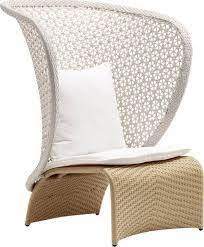 black and white outdoor living space for the win designed high back chairs wicker chair