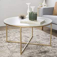 Coffee tables (65) refine by category: 36 Inch Coffee Table With X Base Marble Gold Round Coffee Table Living Room Faux Marble Coffee Table Gold Coffee Table