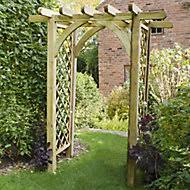 The crawl space is so named because there is typically only enough room to crawl rather than stand; Garden Arches Arches Arbours Pergolas B Q