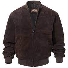Maybe you would like to learn more about one of these? Dark Brown Suede Leather Bomber Jacket Mens Ma1 Jacket