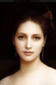Aphrodite “ is a not a Gorgeous Portrait by William Adolphe Bouguereau a  French Neoclassical French painter but a 2016 digital artwork bu Askar .