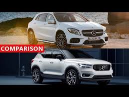 2018 Volvo Xc40 Vs 2018 Mercedes Benz Gla Comparison Luxury Suv Crossovers Youtube