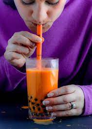 Easy Thai Bubble Tea Bubble Tea Bubble Tea Straws Thai Milk Tea