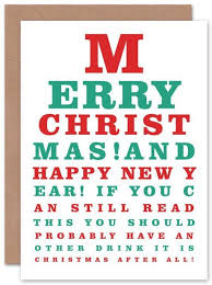 Funny Eye Chart Funny Xmas Cards Xmas Cards Funny Xmas