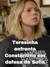A Teresinha saiu em defesa do senhor Augusto e da Sofia, e entornou café  quente em cima do Constantino 👏🏻 #aherança #sic #enemiestolovers  #teresinhaebernardo #lauradutra #ruipedrosilva #Novelas ...