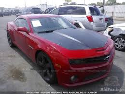 This one also has the optional tachometer and gauges in the console and a deluxe steering wheel on a tilt column. Chevrolet Camaro Ss 2010 Red 6 2l Vin 2g1fk1ej1a9120255 Free Car History