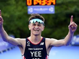 Lee, who won the british 10,000m title in 2018, surged away on the running leg to win 25 seconds ahead of american. Alex Yee Brockley Triathlete Wins World Triathlon Event News Shopper
