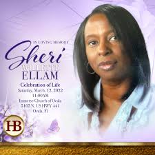 Service information for Sheri Willette Ellam 🕊