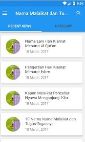 Adapun para malaikat ini wajib dipercaya. Nama Malaikat Beserta Tugasnya For Android Apk Download