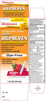 ibuprofen suspension drops walgreen company