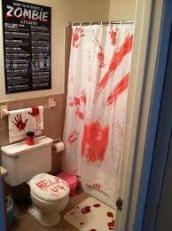 Zombie Bathroom Halloween Bathroom Decorations Halloween Bathroom Halloween Party Decor