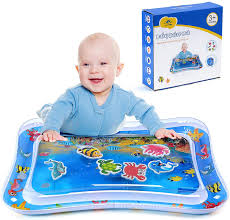 Be the first to review this item! Amazon Com Magifire Tummy Time Baby Water Mat Infant Toy Inflatable Play Mat For 3 6 9 Months Newborn Boy Girl Toys Games
