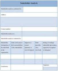 Stakeholder Analysis Stakeholder Analysis Stakeholder Management Business Analysis