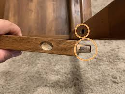 Apply an extra coating of wood stain to even out. Fixing A Chair That Squeaks Ifixit Repair Guide
