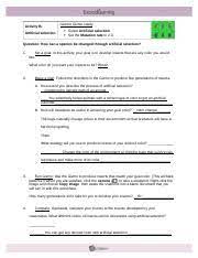 I've had delightful experiences, where i stayed up late with the owners, be the first to discover secret destinations, travel hacks, and more. Activity B Docx Activity B Artificial Selection Get The Gizmo Ready Select Artificial Selection Set The Mutation Rate To 2 0 Question How Can A Course Hero