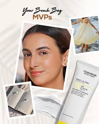 Sun's out, glowy essentials in!☀️🏝️ Whether it's a beach day or a city  stroll, these summer must-haves are coming with.🌊 Get them today from  @mynykaa or @myntrabeauty. #SummerEssentials #BeachBag #MVP #Sunscreen  #SkinTint #