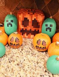 Life Among Pirates A Minecraft Halloween Party Halloween Party Diy Minecraft Halloween Ideas Minecraft Pumpkin