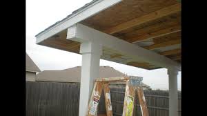 A diy patio cover can be easier than you imagine. How To Build A Patio Cover Pt 2 Must See Edition Building A Patio Building A Porch Pergola