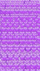 Imagen De Heart Purple And Wallpaper Emoji Backgrounds Cute Emoji Wallpaper Emoji Wallpaper