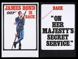 News & interviews for on her majesty's secret service. On Her Majesty S Secret Service Two Uk Double Crown Posters Vintage Movie Art