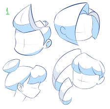 Cartoon hair isn't as hard to draw as you think it is. How To Draw Hair Art Rocket