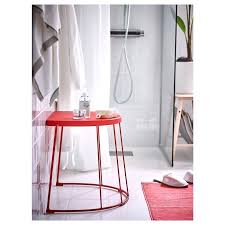 tranaro stool side table in outdoor red ikea ikea fikirleri ikea ikea mobilya