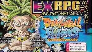 Dragon ball fusions of nintendo 3ds, download dragon ball fusions roms encrypted, decrypted and.cia file for citra emulator, free play on pc and mobile phone. V Jump Dragon Ball Fusions Scan Shows Off More Fusions Character Creation And Jikuuichi Budokai