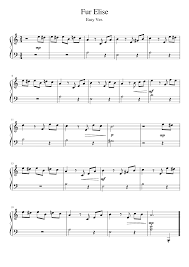 Fur elise by beethoven video demonstration and sheet music. Fur Elise Easy Piano Sheet Music For Piano Download Free In Pdf Or Midi Easy Piano Sheet Music Easy Violin Sheet Music Piano Sheet Music Free