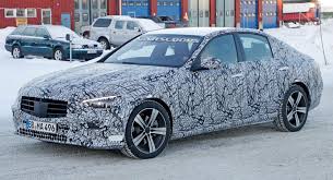 2021 Mercedes C Class Shows Mini S Class Looks As Camouflage Thins Out New Mercedes C Class New Mercedes C Class