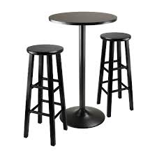 Shop our best selection of counter height bar & pub style tables to reflect your style and inspire your home. 3pc 29 Obsidian Bar Height Dining Set Wood Black Winsome Target