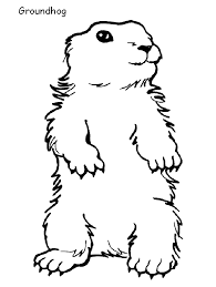 Make a fun coloring book out of family photos wi. Printable Coloring Pages Of Groundhogs Coloring Home